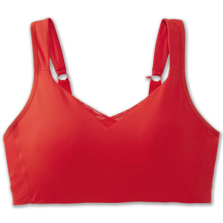 Brooks Drive Convertible Womens Running Bra Ireland Jamberry/Red (YDNA-27539)